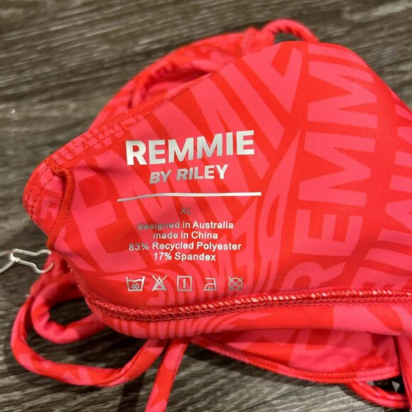 🍉 NWT Remmie by Riley Watermelon Pink Bikini Set XXL Bottom XL Bikini Top Plus - Picture 5 of 9
